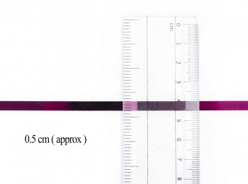 CDTAP0023 Dark Pink Color Acrylic Tape Sewable (CD Tape)