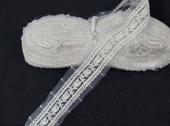 Off-White Dyeable Double Side Lace - 20 yards