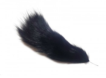 Black color soft feather for craft material, hair pins etc.