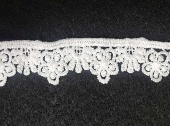 Buy White Color U-Shape GPO Lace Online. - Designers Need
