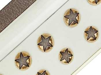 Golden Round Shape Blazer/Coat Buttons with Star Design