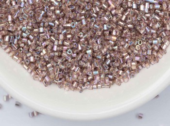 Glass Beads Light Mauve Pipe Shape (MGBGB0006)