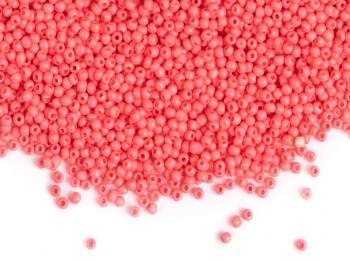 (MRBD0007A) 2 MM Pink Color Round Shape Marble/Seed Beads (Jayco Moti)