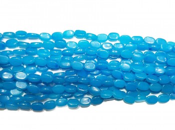 Ferozi Color Marble Beads