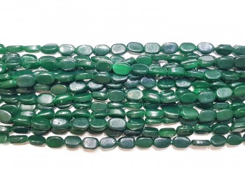 Dark Green Color Marble Beads