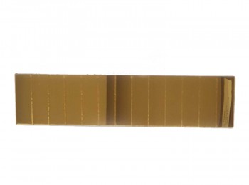 Golden  Color  Hotfix Mirror Stripes 