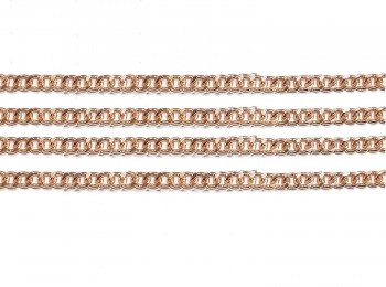 Rose Gold Color Metal Chain - 5mm