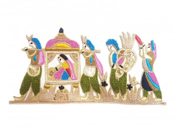 Multi Color Hand Work Doli Patch