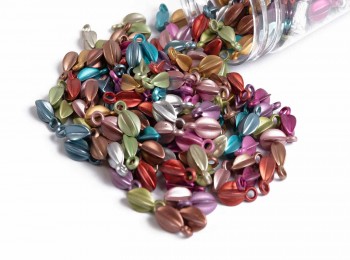 Multi color Plastic Beads PLSBD0009
