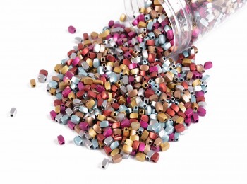 Mulit color Plastic Beads PLSBD0019
