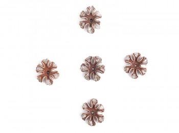 Brown Color Plastic Beads PLSBD0059A