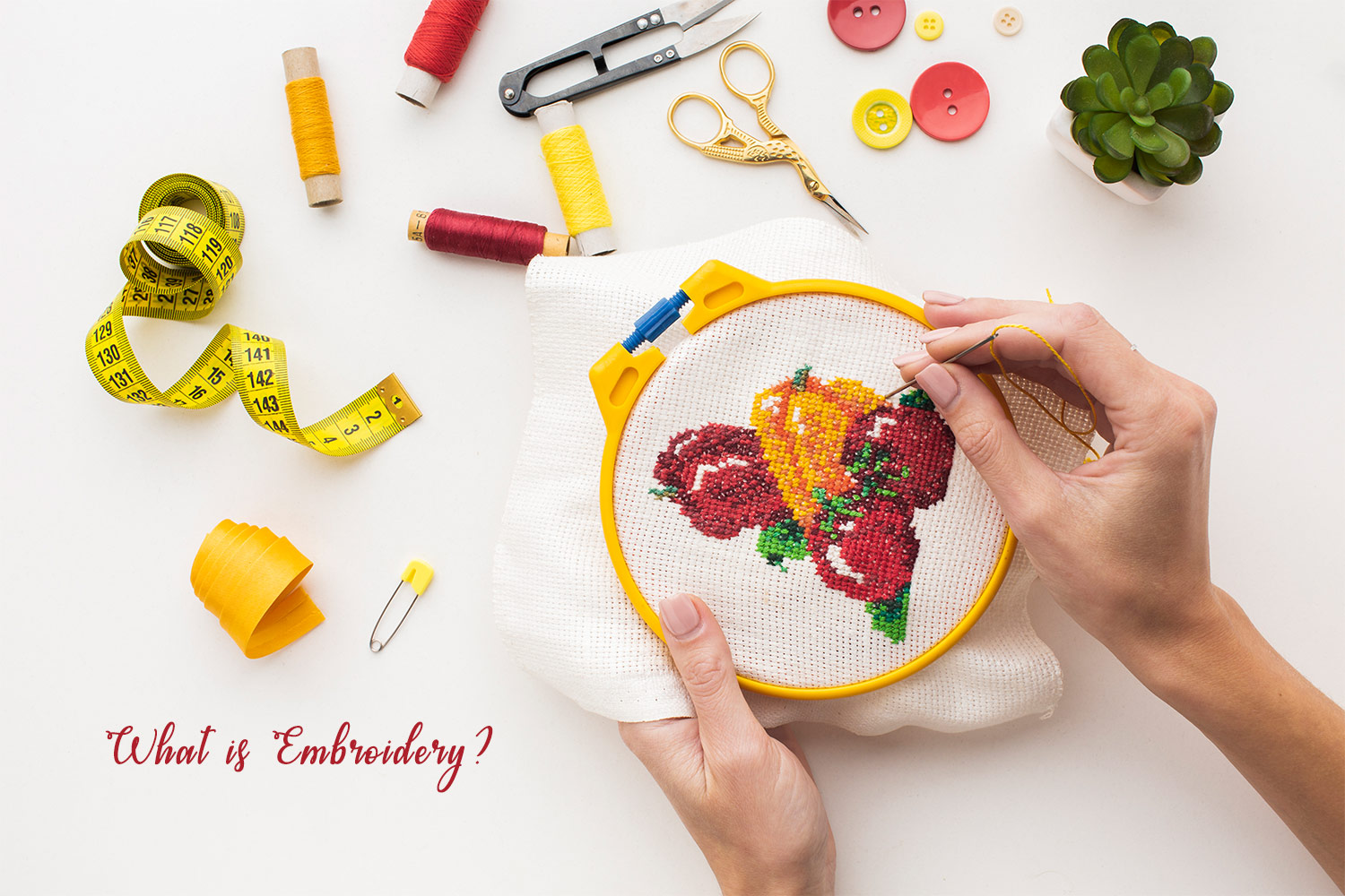 What is Embroidery? A little guide for embroidery material